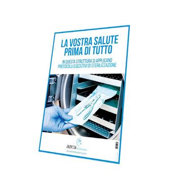 CARTELLO STERILIZZAZIONE ARCA